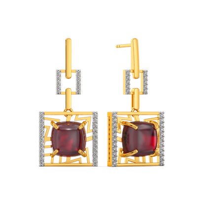 Rose Dawn Diamond Earrings