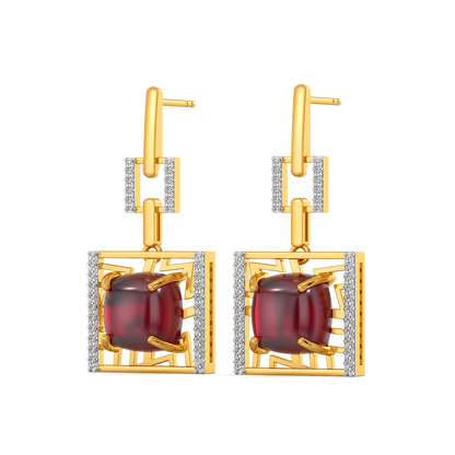 Rose Dawn Diamond Earrings