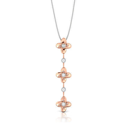 Cuckoo-Flower Diamond Pendants