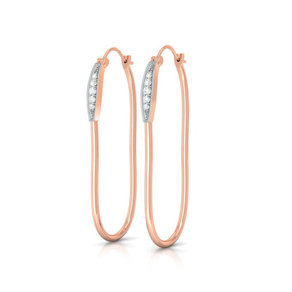 U-Turn Diamond Earrings