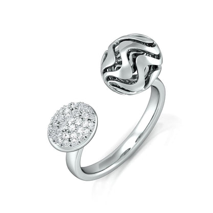 Popple Baubles Diamond Rings