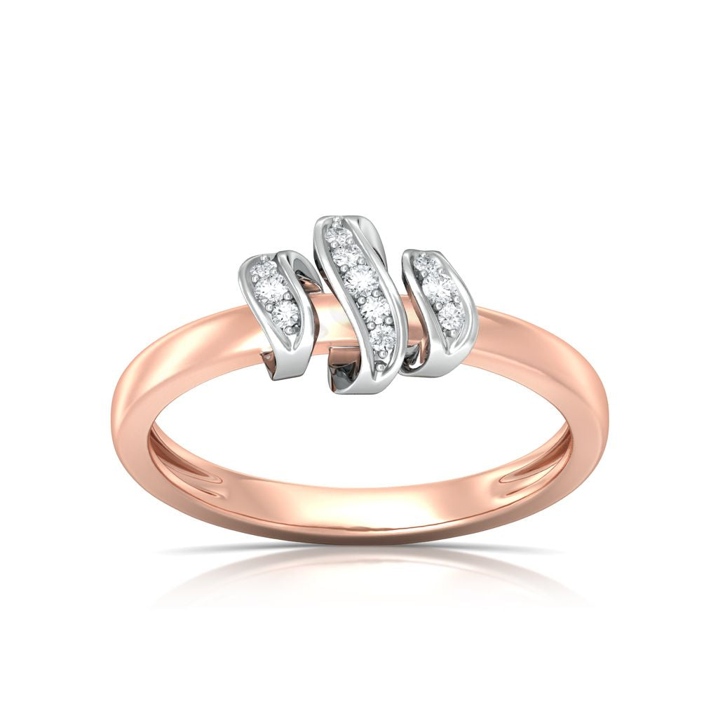 Loopy Loop Diamond Rings