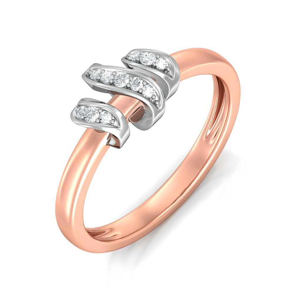 Loopy Loop Diamond Rings