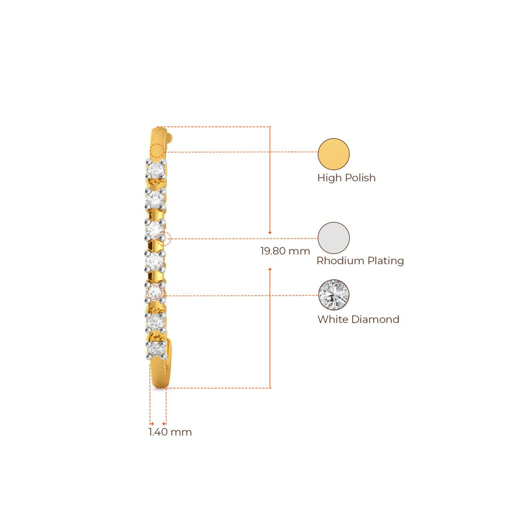 The prong throng Diamond Earrings