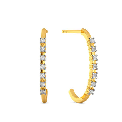 The prong throng Diamond Earrings