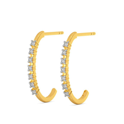 The prong throng Diamond Earrings