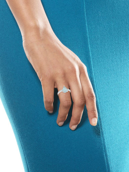 Blue Ice Diamond Rings