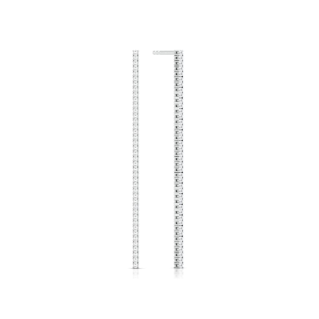 Shimmer Strands Diamond Earrings