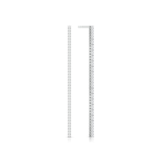 Shimmer Strands Diamond Earrings