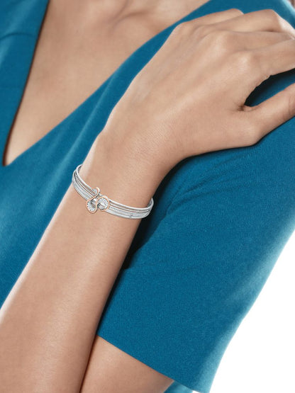 Serpentine Ruffle Diamond Bangles