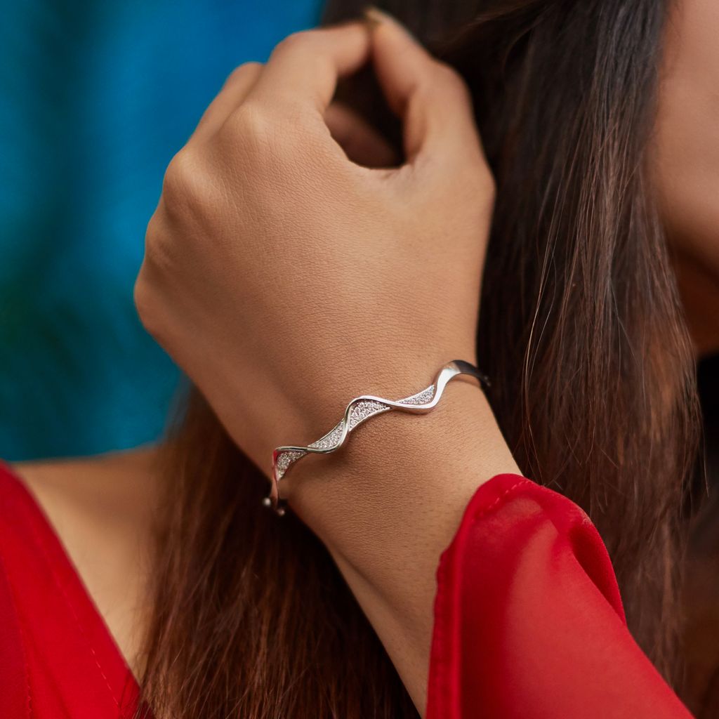 Maitake Diamond Bangles