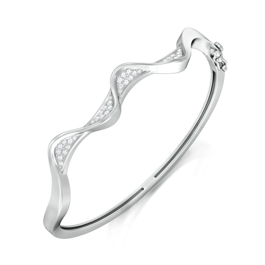 Maitake Diamond Bangles