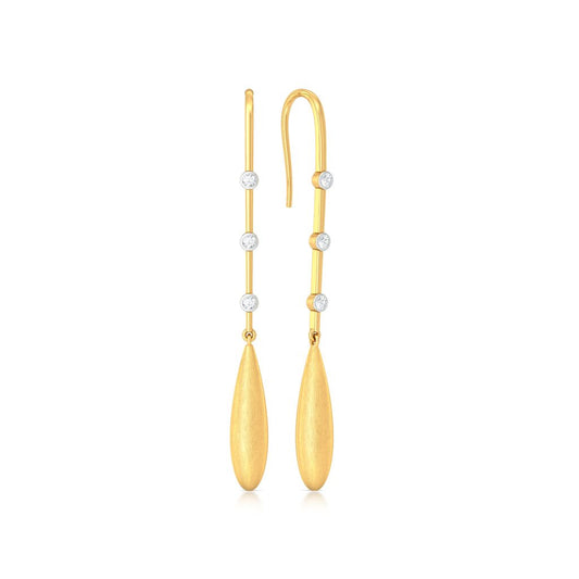 Descending Dazzle Diamond Earrings