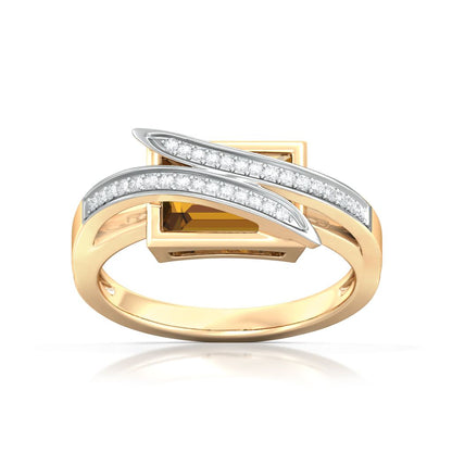 Cognac Concoction Diamond Rings