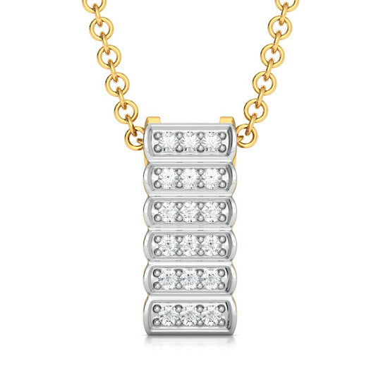 Milky Bar Diamond Pendants