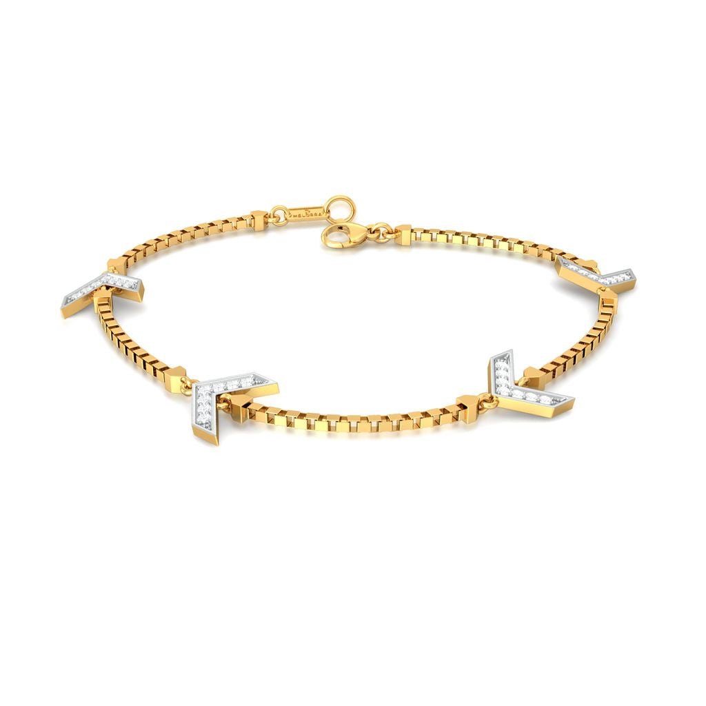 Akimbo Diamond Bracelets