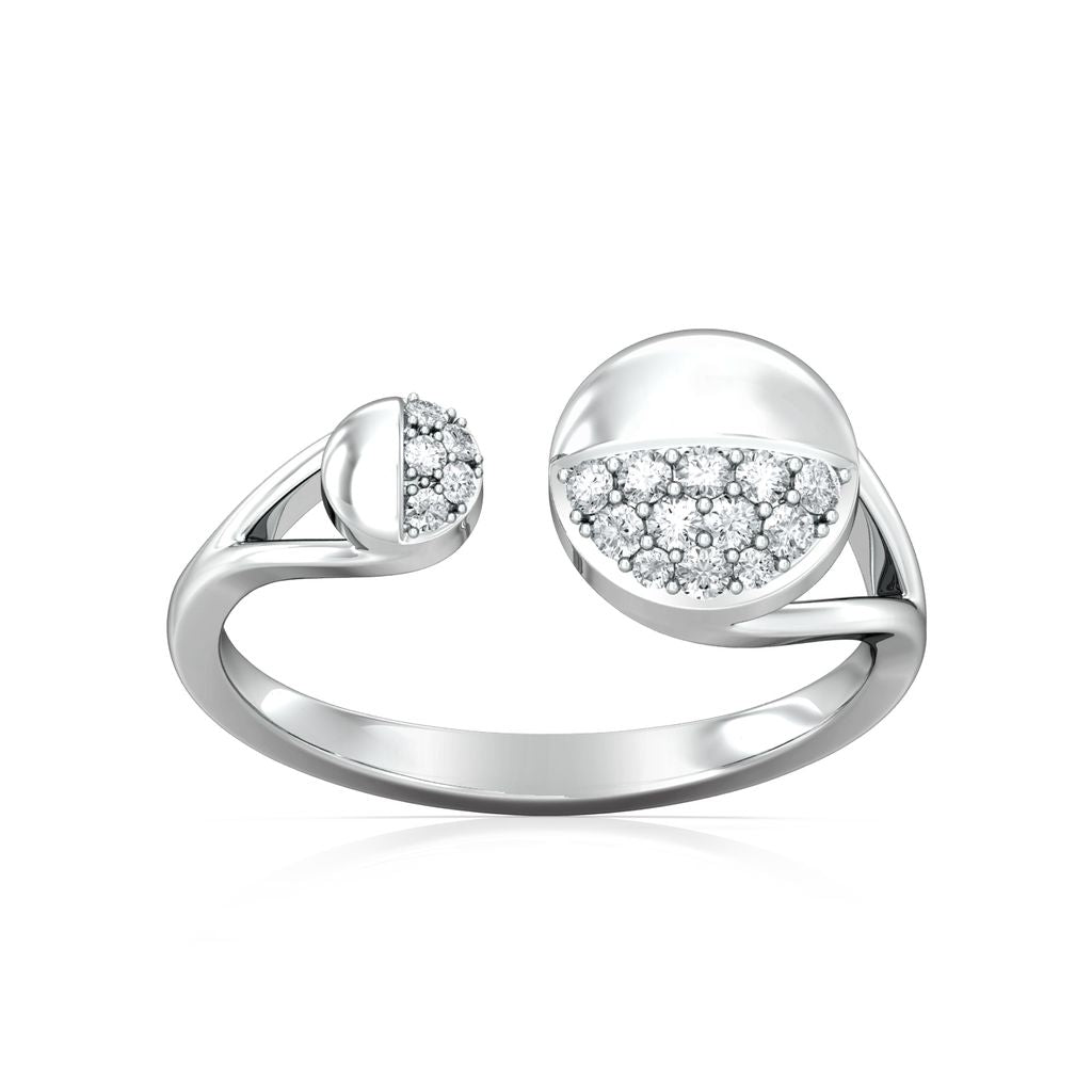 Buttoned Up Diamond Rings