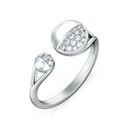 Buttoned Up Diamond Rings