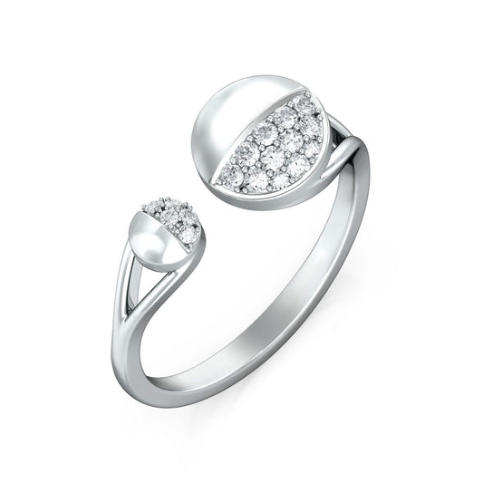 Buttoned Up Diamond Rings