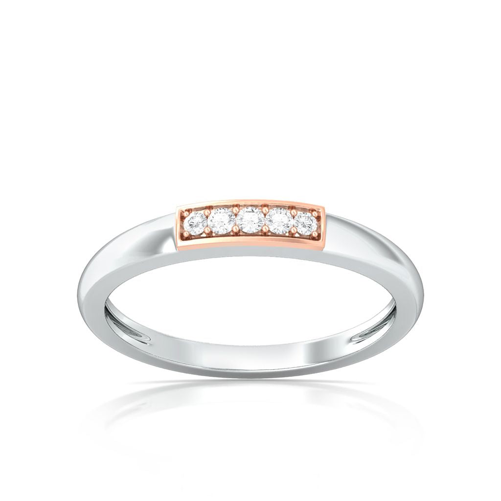 Orbital Pink Diamond Rings