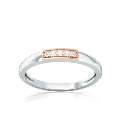 Orbital Pink Diamond Rings