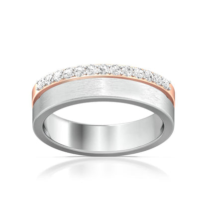 Frosted white Diamond Rings