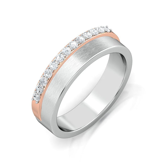 Frosted white Diamond Rings