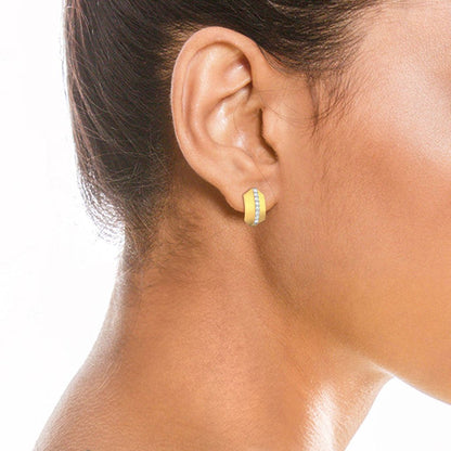 Shine in Line Diamond Earrings