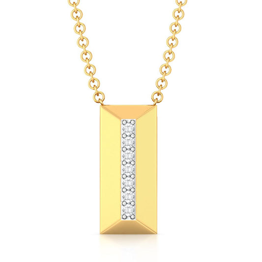 Raising the bar Diamond Pendants
