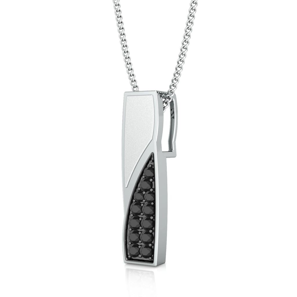 Matchstick Diamond Pendants
