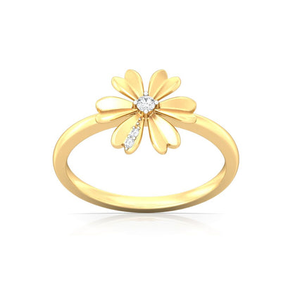 Peek-a-Bloom Diamond Rings