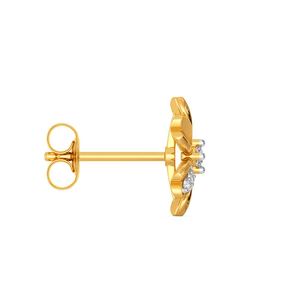 Peek-a-Bloom Diamond Earrings