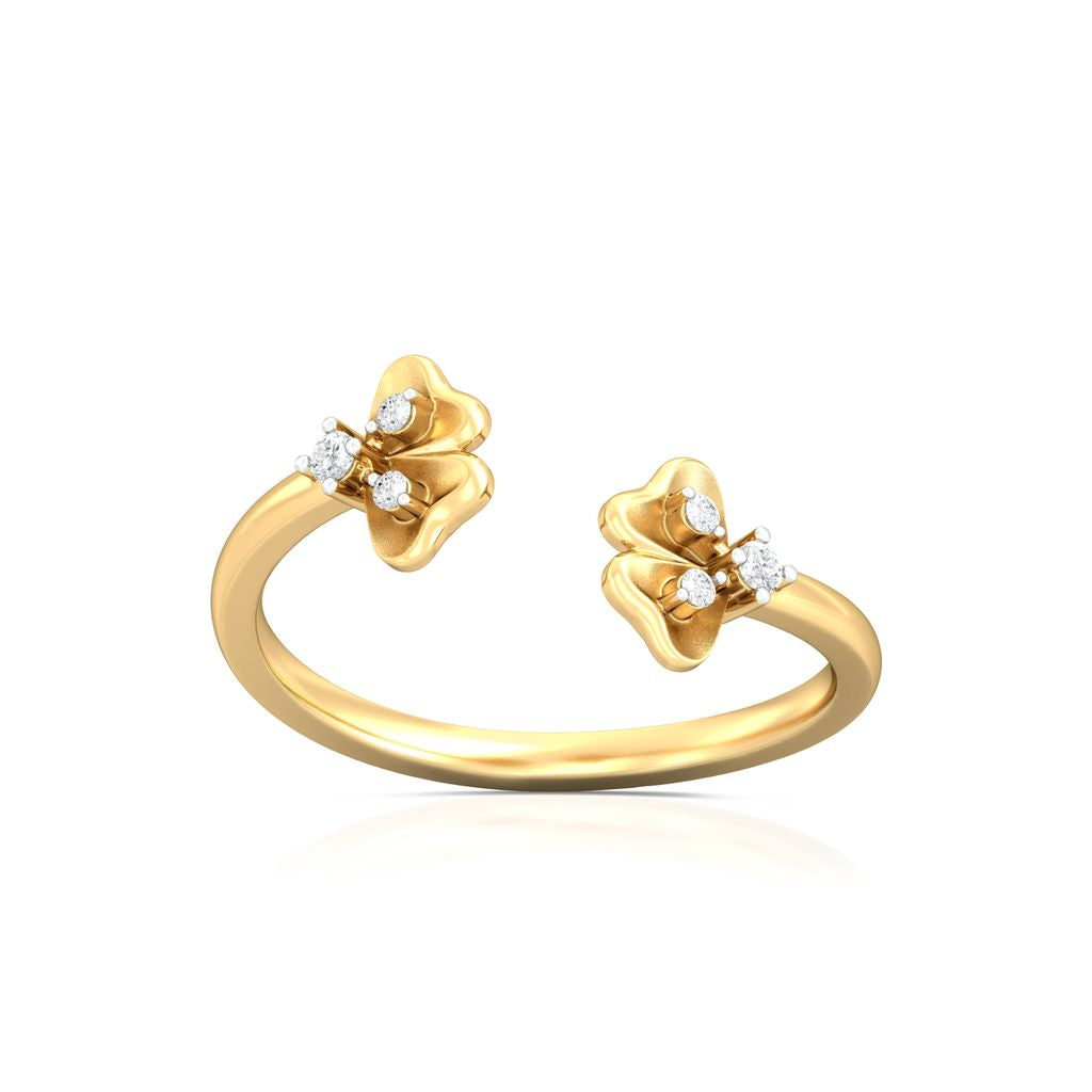 Belle-Flower Diamond Rings