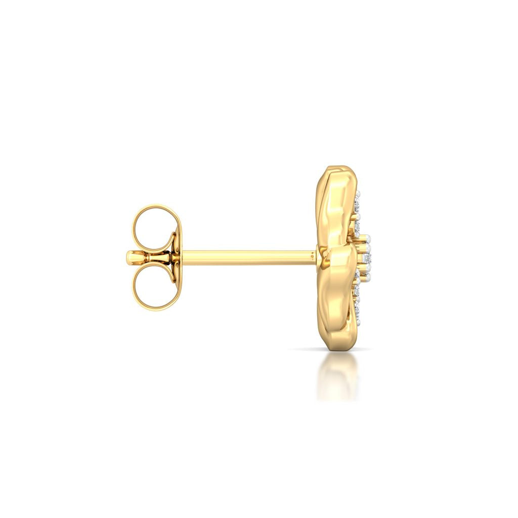 Desert Rose Diamond Earrings