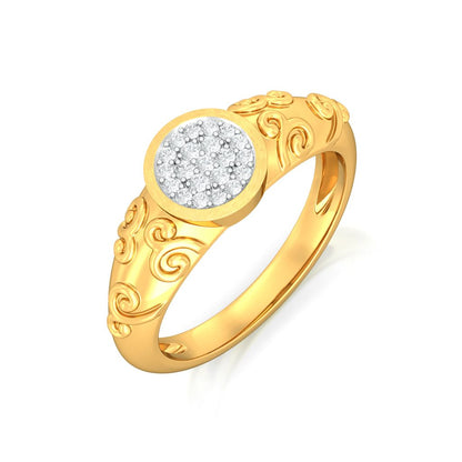 Twirl-o-rama Diamond Rings