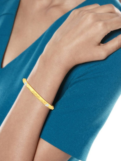 Textured Tango Diamond Bangles