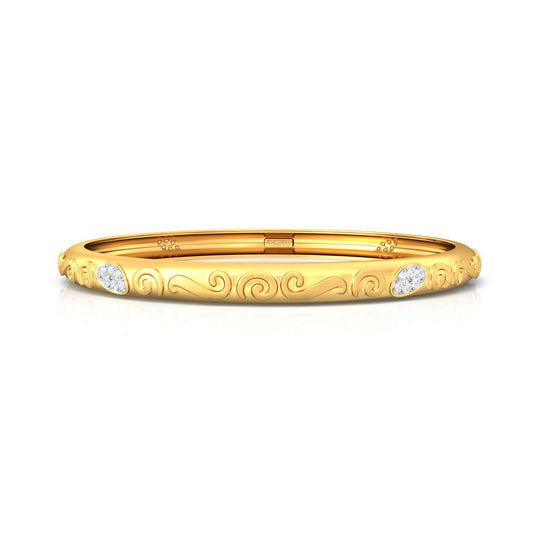Textured Tango Diamond Bangles
