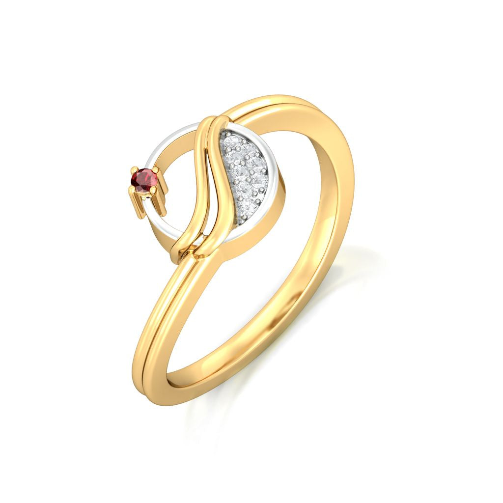 Fire and Ice Diamond Rings