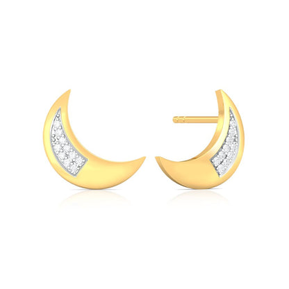 Rose Moon Rising Diamond Earrings