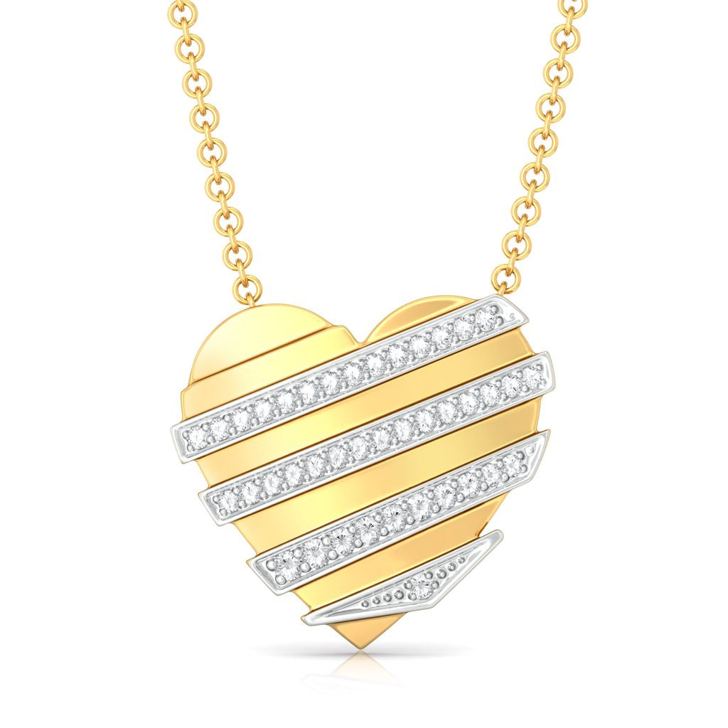 Cupid Streak Diamond Pendants