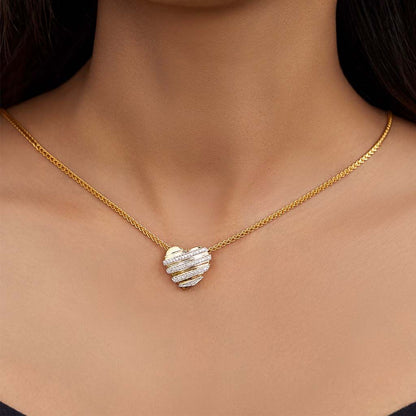 Cupid Streak Diamond Pendants