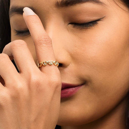 Skips a Beat Diamond Rings