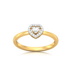 Ace of Hearts Diamond Rings
