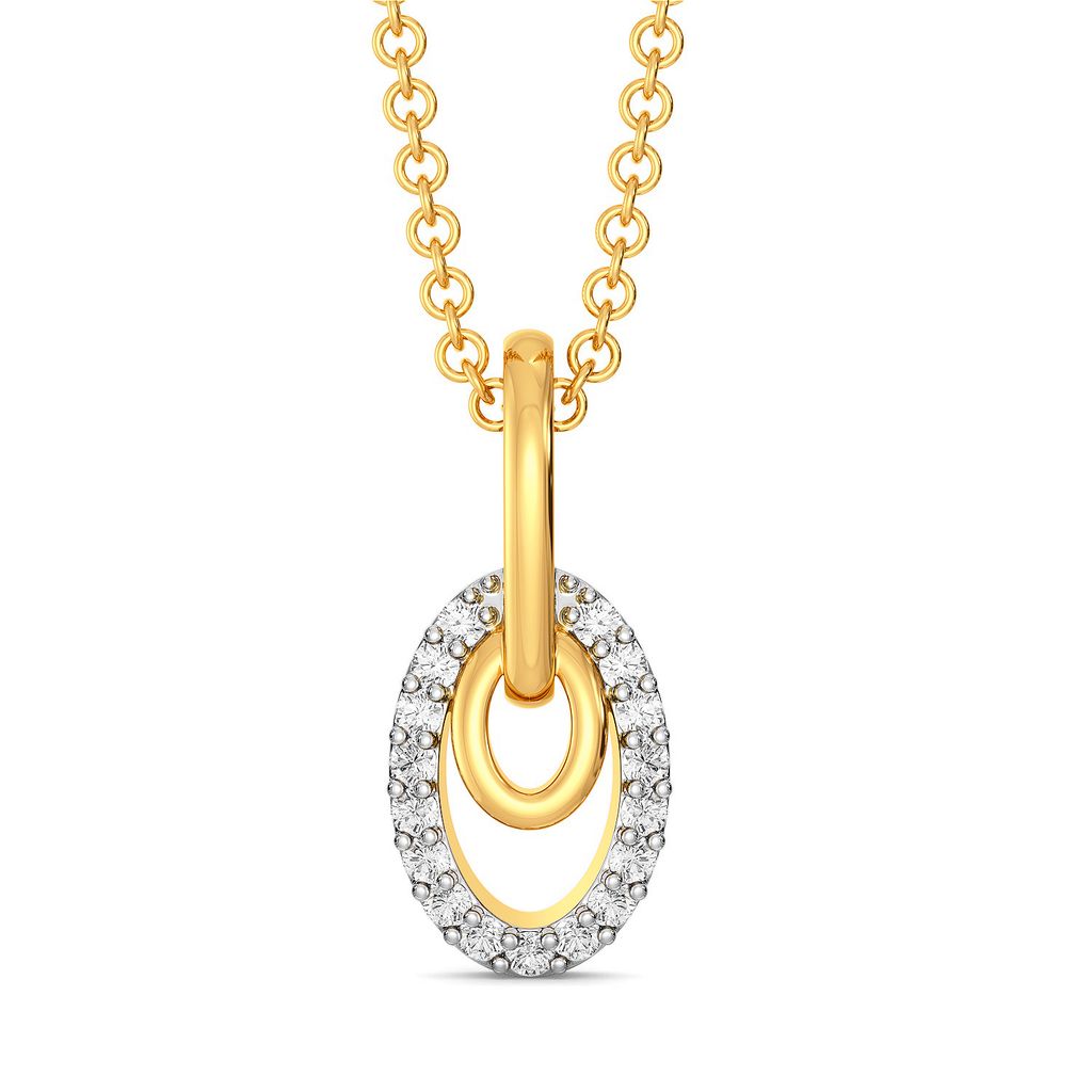 Twinkle Twin Diamond Pendants