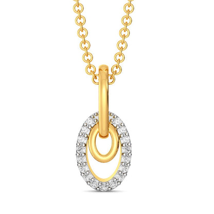 Twinkle Twin Diamond Pendants