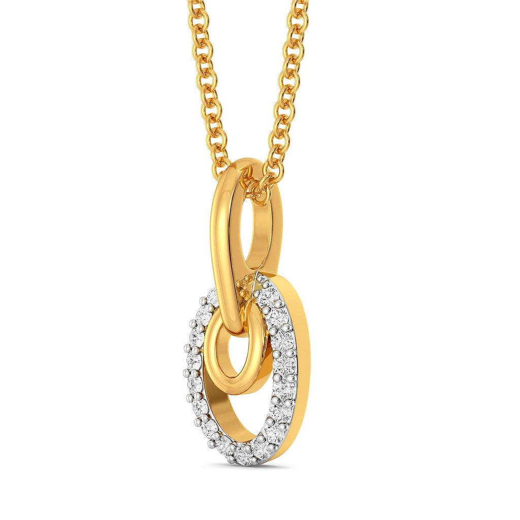 Twinkle Twin Diamond Pendants