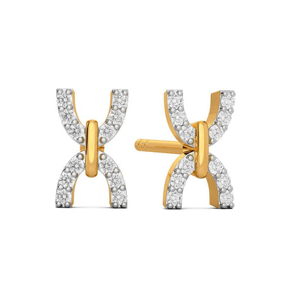 Yester Hue Diamond Earrings