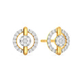 A Beaming Bet Diamond Earrings