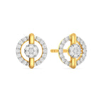 A Beaming Bet Diamond Earrings