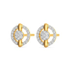 A Beaming Bet Diamond Earrings
